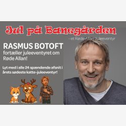 JUL P BANEGRDEN - et Rde Allan juleeventyr