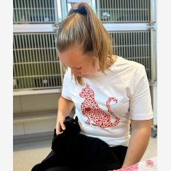 T-SHIRT med RDE ALLAN