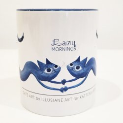 LAZY MORNINGS - KRUS - Cats by Illusiane Art