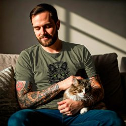 T-SHIRT med "VILDE VERNER"