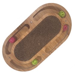 OVAL KRADSEPLADE med BOLDE